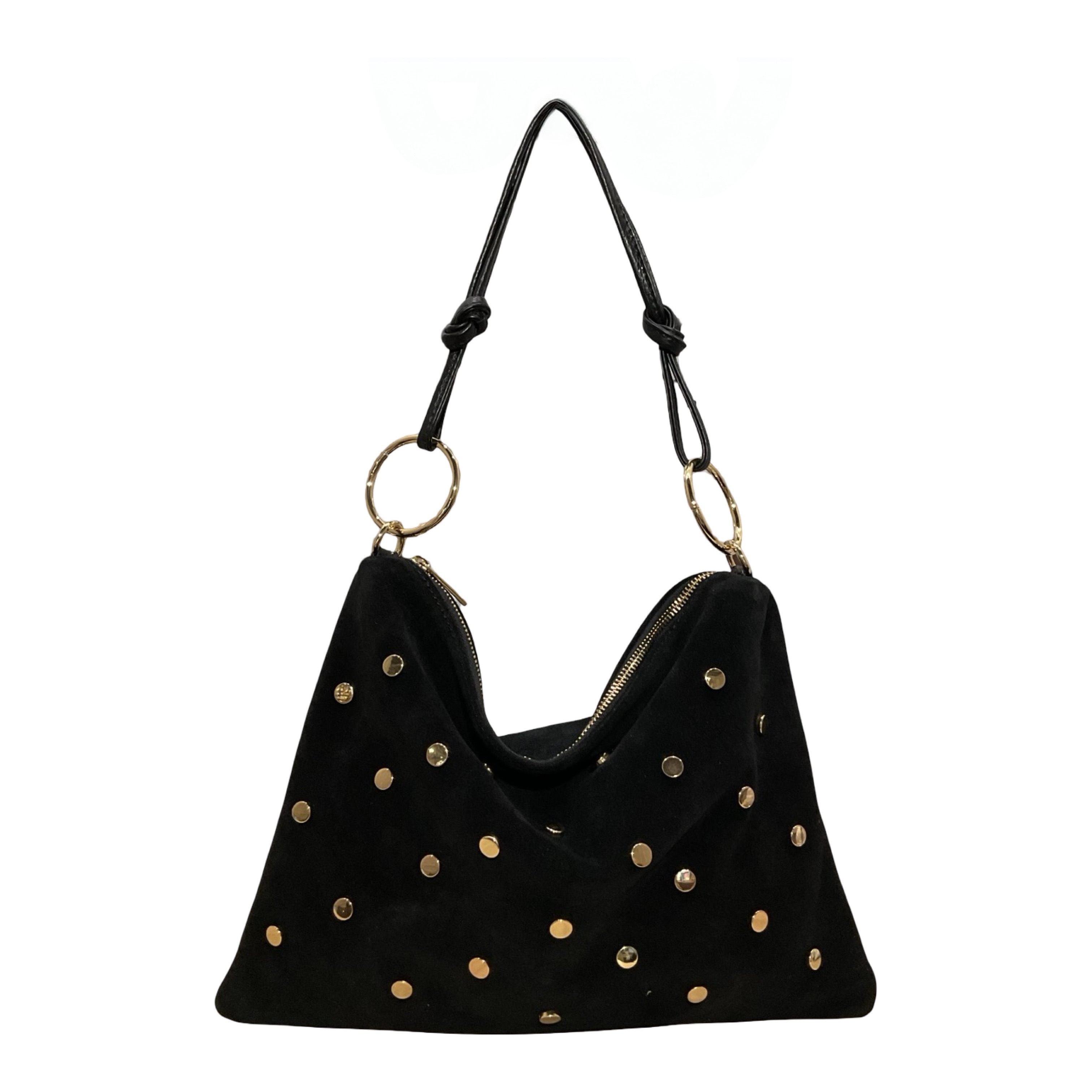 Sac Cuir Suède Seko Clouté