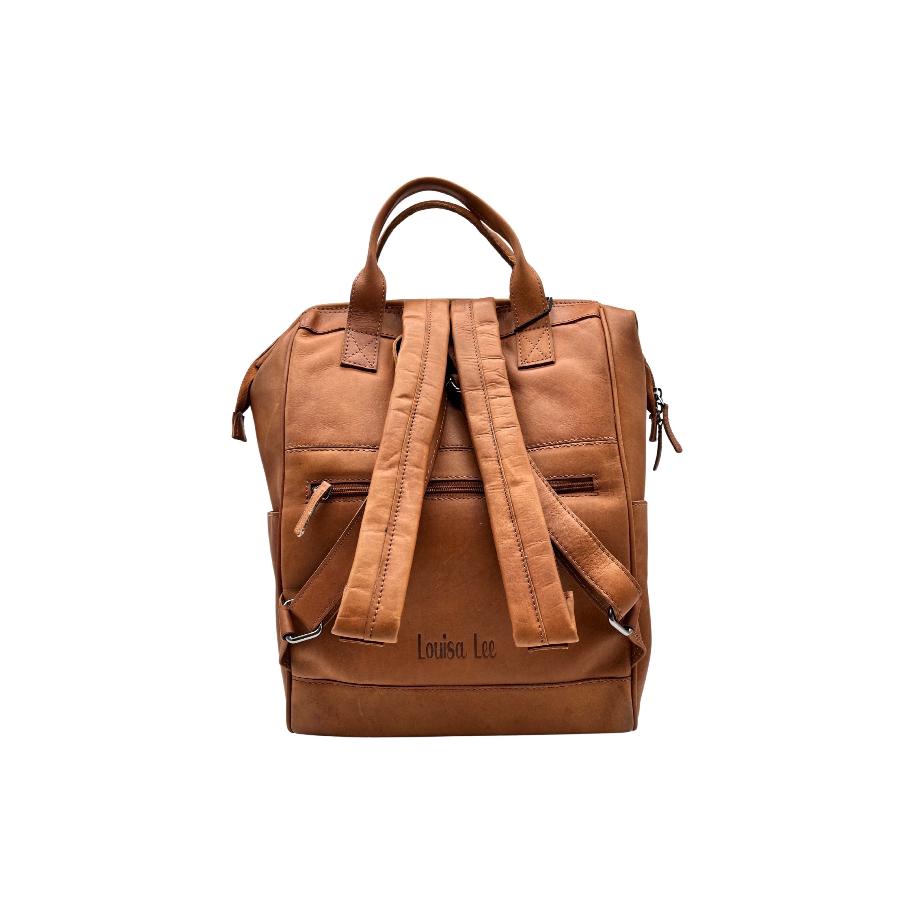 Sac à dos en cuir de vachette LILA