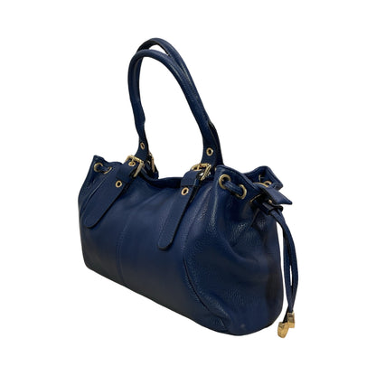 SAC CUIR GRAINE LACET S