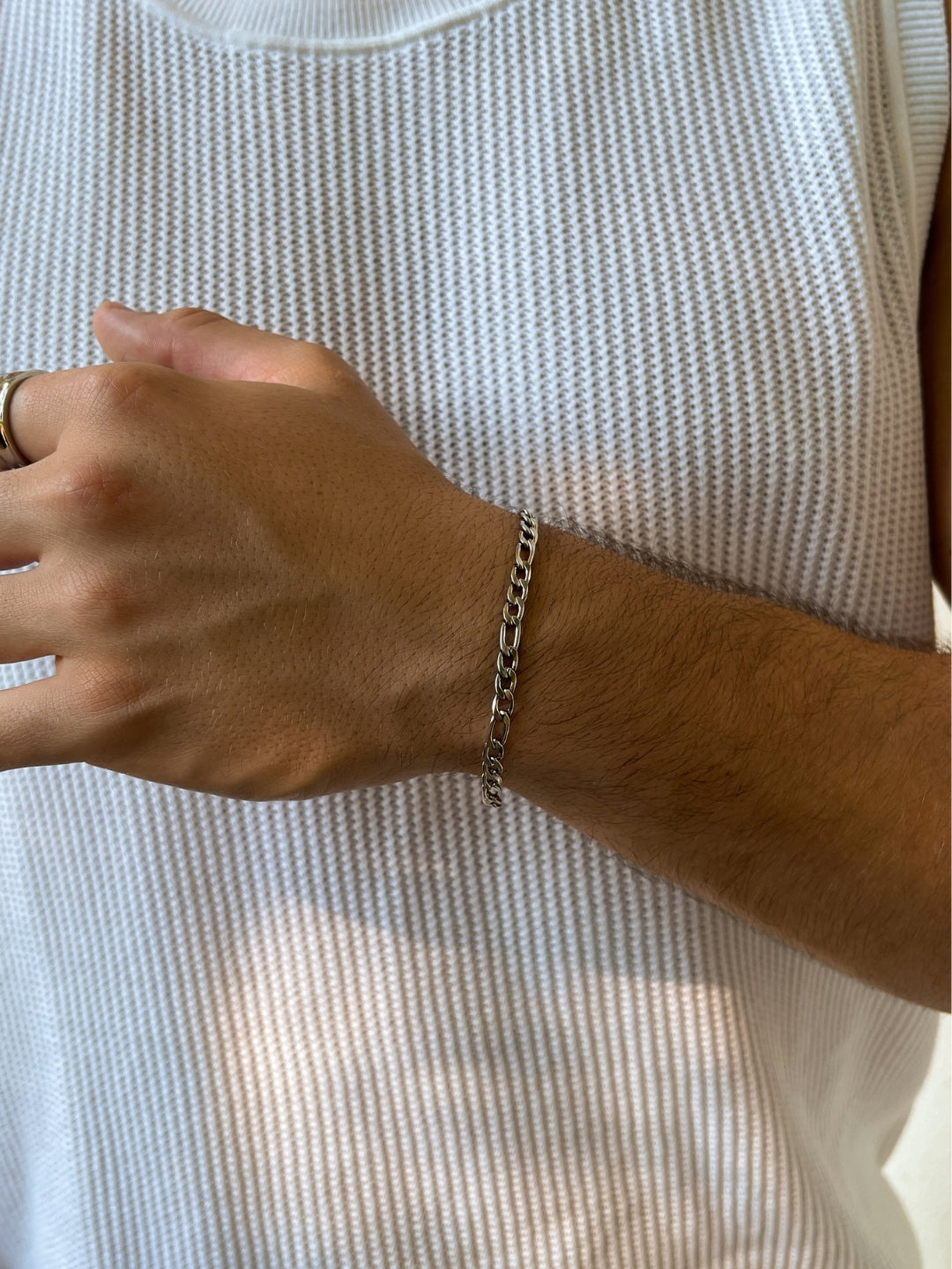 FIGARO BRACELET 5MM | Silver