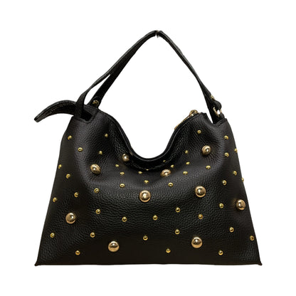 Sac Cuir Grainé Clouté Edith