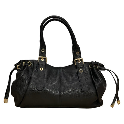 SAC CUIR GRAINE LACET S