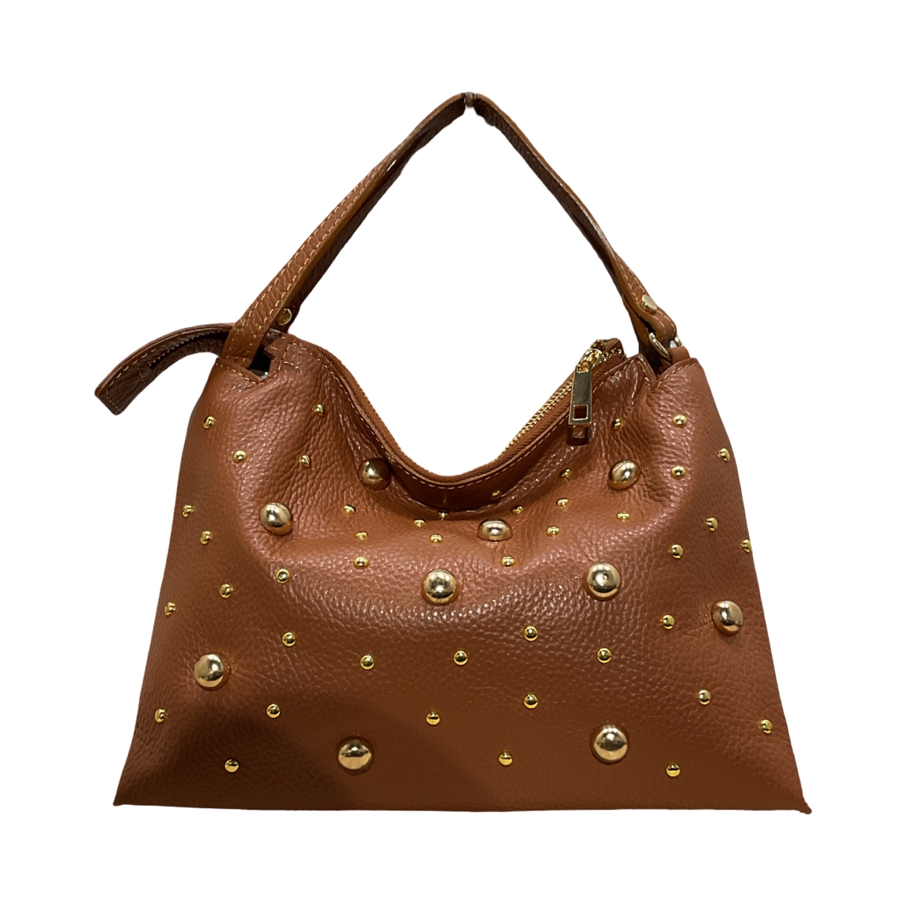 Sac Cuir Grainé Clouté Edith