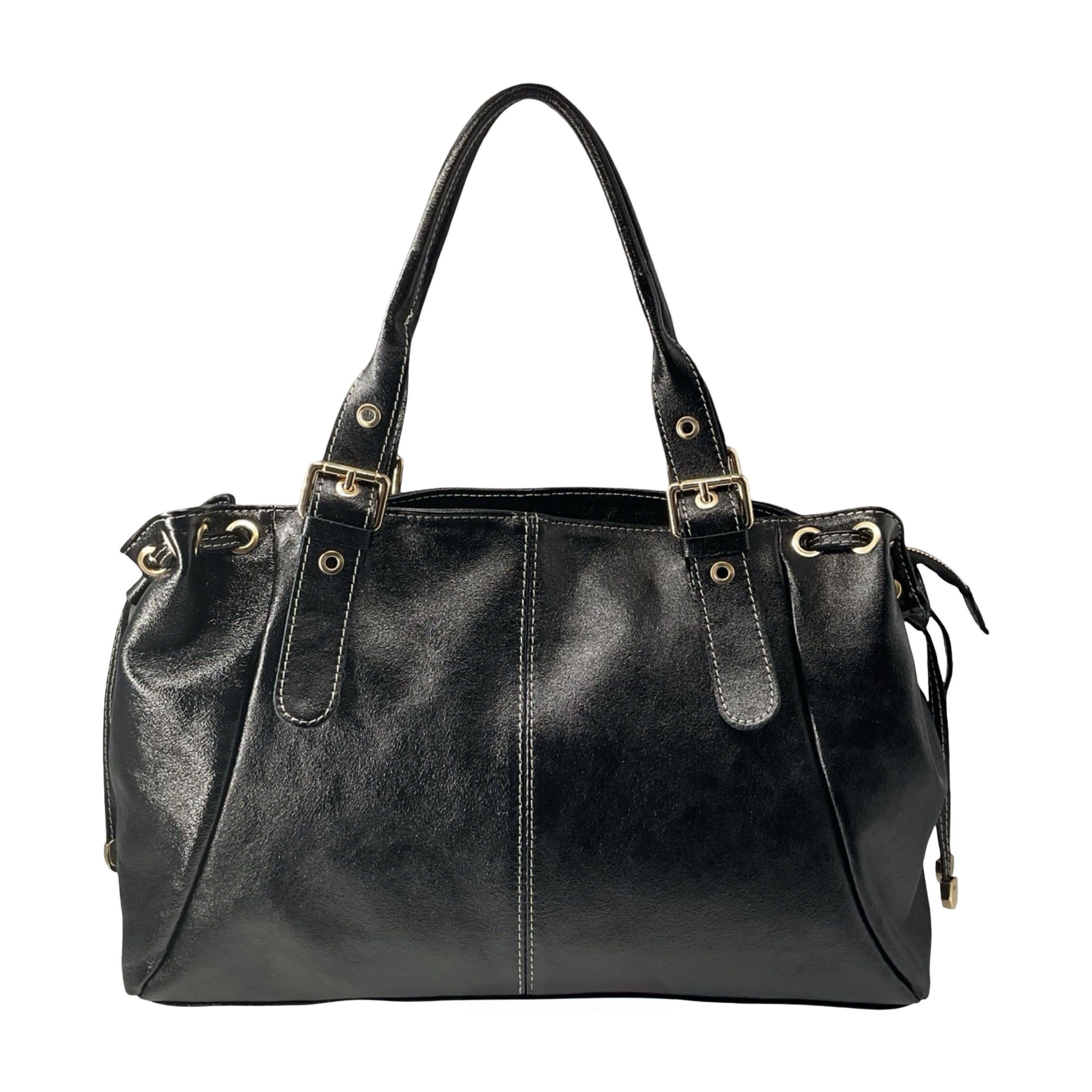 SAC CUIR IRISE LACET L