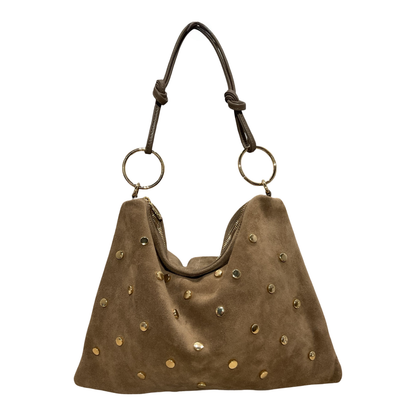 Sac Cuir Suède Seko Clouté