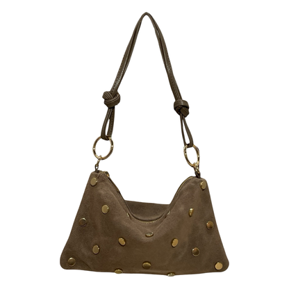 Sac Cuir Suede Mini Seko Clouté