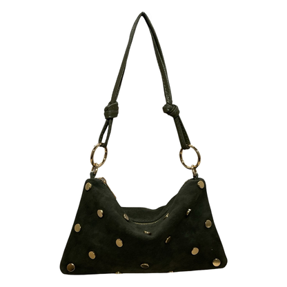 Sac Cuir Suede Mini Seko Clouté