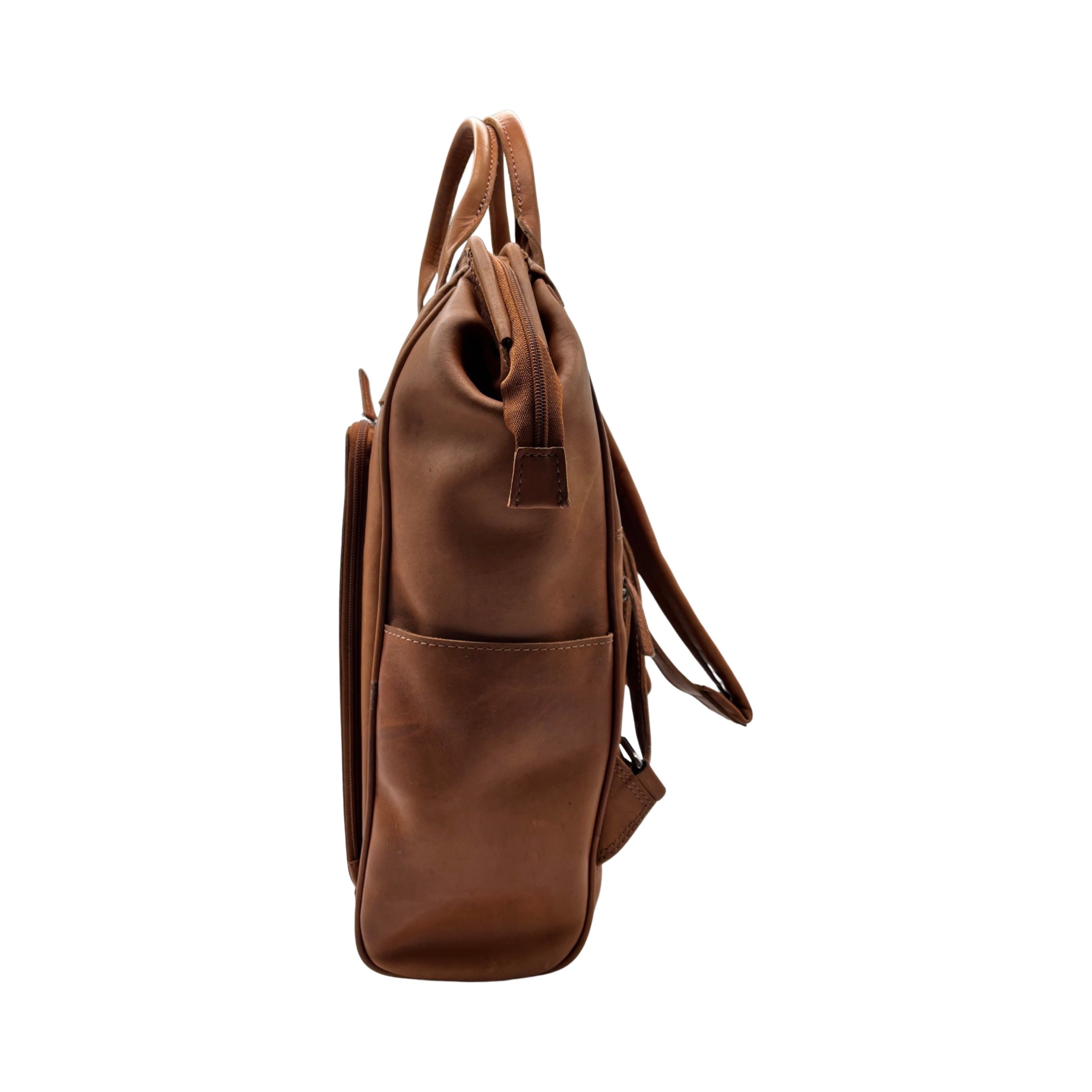 Sac à dos en cuir de vachette LILA 